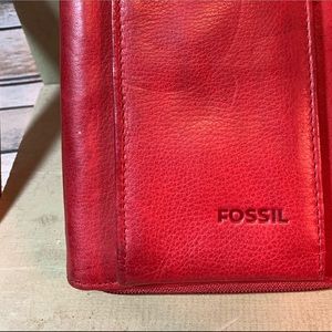 Fossil Wallet with crossbody straps